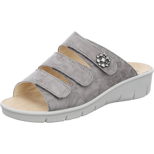 Ganter Florence Pantolette Pantoletten - Grau 3 Ganter Florence Pantolette Pantoletten - Grau