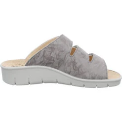 Ganter Florence Pantolette Pantoletten - Grau 7 Ganter Florence Pantolette Pantoletten - Grau -Mode-Sandalen-Shop 25015428 03