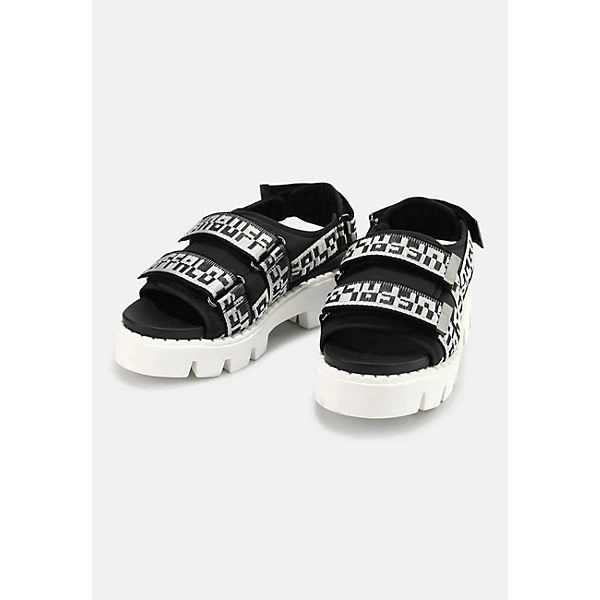 Buffalo Plateausandale RAVEN TEC Plateau-Sandaletten - Schwarz 4 Buffalo Plateausandale RAVEN TEC Plateau-Sandaletten - Schwarz – Bild 2