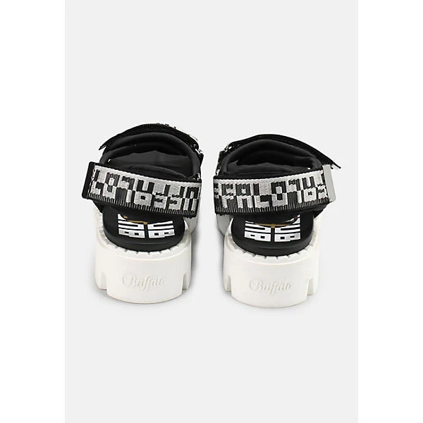 Buffalo Plateausandale RAVEN TEC Plateau-Sandaletten - Schwarz 7 Buffalo Plateausandale RAVEN TEC Plateau-Sandaletten - Schwarz – Bild 5