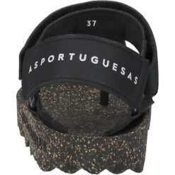 Asportuguesas Sandalen T-Steg-Sandalen - Schwarz -Mode-Sandalen-Shop 25048315 05