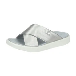 ECCO Damenschuhe FLOWT LX Pantoletten - Silber