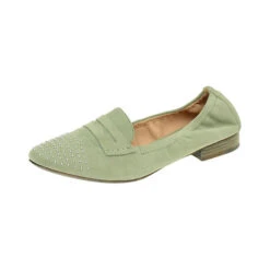 Geox Damenschuhe ALIX Sportliche Slipper - Grün