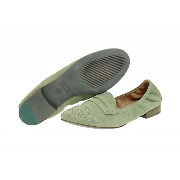 Geox Damenschuhe ALIX Sportliche Slipper - Grün 6 Geox Damenschuhe ALIX Sportliche Slipper - Grün – Bild 4