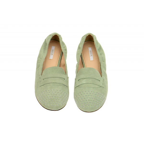 Geox Damenschuhe ALIX Sportliche Slipper - Grün 9 Geox Damenschuhe ALIX Sportliche Slipper - Grün – Bild 7