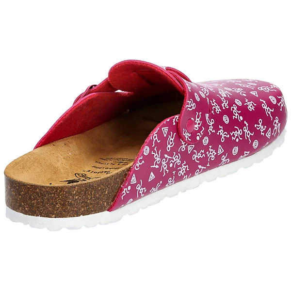 LICO Clog Bioline Clog Print Pantoletten - Lila 6 LICO Clog Bioline Clog Print Pantoletten - Lila – Bild 4