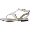 Gerry Weber Gadera 08 Zehensandale Damen Zehentrenner - Weiß -Mode-Sandalen-Shop 25911926 01