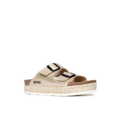 Alcee Pantoletten Clogs - Gold 11 Alcee Pantoletten Clogs - Gold -Mode-Sandalen-Shop 25924806 03