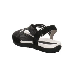 Ara Damen Riemchensandalen Nepal Sandale Fußbett Bequem Freizeit Leder-/Textilkombination Uni Riemchensandalen - Schwarz 15 Ara Damen Riemchensandalen Nepal Sandale Fußbett Bequem Freizeit Leder-/Textilkombination Uni Riemchensandalen - Schwarz -Mode-Sandalen-Shop 25957851 05