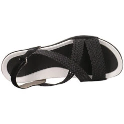 Ara Damen Riemchensandalen Nepal Sandale Fußbett Bequem Freizeit Leder-/Textilkombination Uni Riemchensandalen - Schwarz 16 Ara Damen Riemchensandalen Nepal Sandale Fußbett Bequem Freizeit Leder-/Textilkombination Uni Riemchensandalen - Schwarz -Mode-Sandalen-Shop 25957851 06