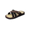 ELVO Zimtlatschen Pantoletten - Braun/schwarz