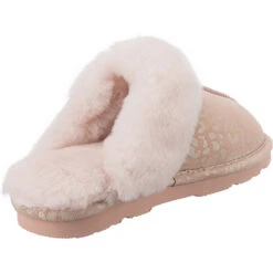 Bearpaw Loki Exotic Lammfell-Hausschuhe - Rosa -Mode-Sandalen-Shop 25994146 05