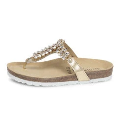 Pantolette Softnappaleder Supersoft Damenschuhe Zehensteg Nappaleder -Mode-Sandalen-Shop 26031922 02