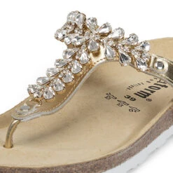 Pantolette Softnappaleder Supersoft Damenschuhe Zehensteg Nappaleder -Mode-Sandalen-Shop 26031922 04