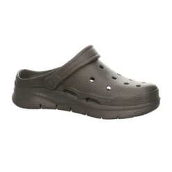 Skechers Herren Badelatschen Sandalen Arch Fit Pantolette FlipFlops Strand Synthetik Uni Badelatschen - Grün -Mode-Sandalen-Shop 26196431 07