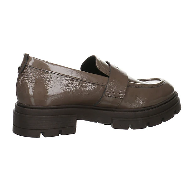 MJUS Damen Slipper Schuhe Slipper Freizeit Elegant Slip-Ons Lackleder Uni Klassische Slipper - Beige 7 MJUS Damen Slipper Schuhe Slipper Freizeit Elegant Slip-Ons Lackleder Uni Klassische Slipper - Beige – Bild 5