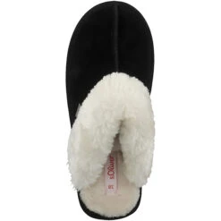 S.Oliver 5-27100-29 Hausschuhe Damen Hausschuhe - Schwarz -Mode-Sandalen-Shop 27204669 02