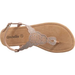 Modern Cut-Out Sandals - Pink-kombi -Mode-Sandalen-Shop 27215081 06