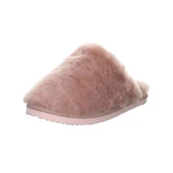 Ara Damen Hausschuhe Slipper Cosy-L Hausschuh Gemütlich Puschen Fell Uni Hausschuhe - Rosa