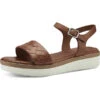 Tamaris Riemchensandalen - Braun -Mode-Sandalen-Shop 27473476 01