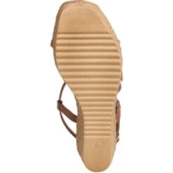 Tamaris Keilsandaletten - Braun-kombi -Mode-Sandalen-Shop 27474403 06