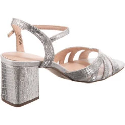 Menbur Riemchensandaletten - Silber -Mode-Sandalen-Shop 27583681 05