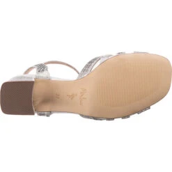 Menbur Riemchensandaletten - Silber -Mode-Sandalen-Shop 27583681 07