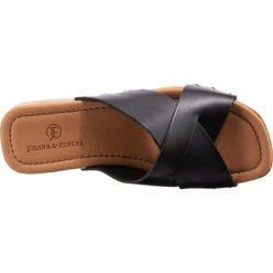 J&F Criss-Cross Woody Mules 14 J&F Criss-Cross Woody Mules -Mode-Sandalen-Shop 27592521 06