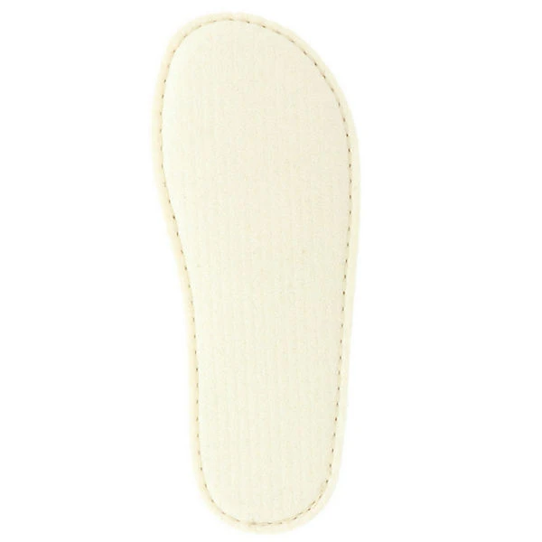 Damen Hausschuhe Pantoffeln Pantoletten Slipper Naturwollfilz Strickoptik Grau - Grau 5 Damen Hausschuhe Pantoffeln Pantoletten Slipper Naturwollfilz Strickoptik Grau - Grau – Bild 3