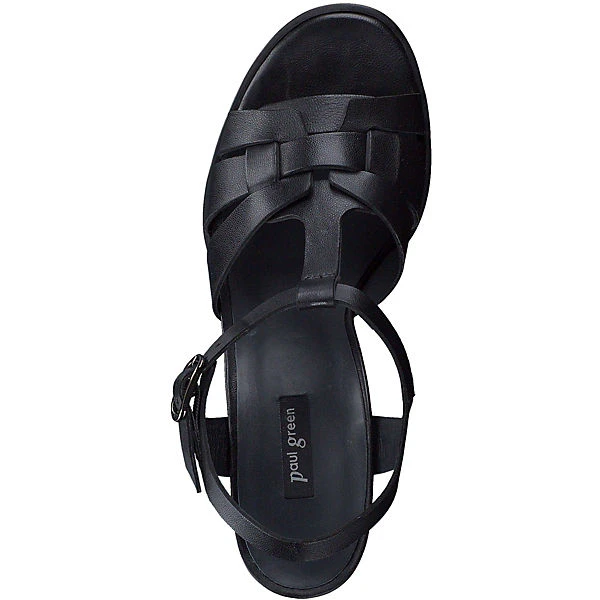 Paul Green Plateau-Sandaletten - Schwarz 8 Paul Green Plateau-Sandaletten - Schwarz – Bild 6