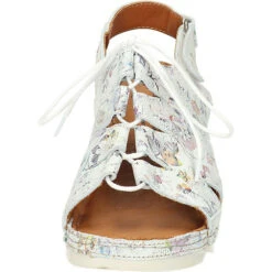 Sandaletten Komfort-Sandalen - Weiß -Mode-Sandalen-Shop 28414216 03