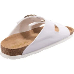 Rohde Alba Komfort-Pantoletten - Weiß -Mode-Sandalen-Shop 28474268 05