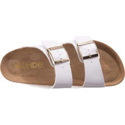 Rohde Alba Komfort-Pantoletten - Weiß -Mode-Sandalen-Shop 28474268 06