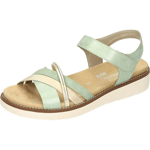 Remonte Sandaletten Klassische Sandaletten - Hellgrün 3 Remonte Sandaletten Klassische Sandaletten - Hellgrün