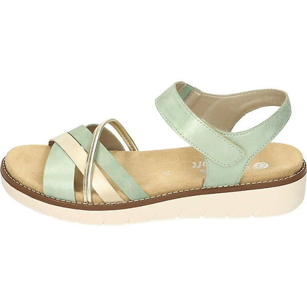 Remonte Sandaletten Klassische Sandaletten - Hellgrün 4 Remonte Sandaletten Klassische Sandaletten - Hellgrün – Bild 2