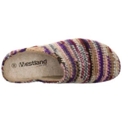 Westland Damen Hausschuhe Slipper Cadiz 03 Hausschuh Gemütlich Puschen Textil Gemustert Hausschuhe -Mode-Sandalen-Shop 28537944 08