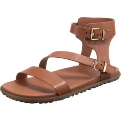 Ugg Solivan Strap Riemchensandalen - Cognac