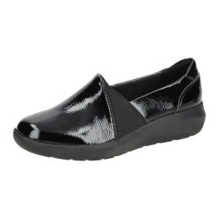 Clarks Damenschuhe KAYLEIGH STEP Komfort-Slipper - Schwarz