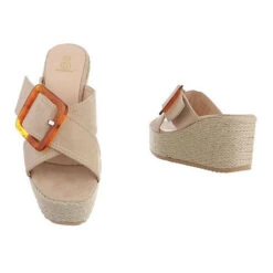 Plateausandaletten , Keilabsatz/Wedge, Offene Ferse 7 Plateausandaletten , Keilabsatz/Wedge, Offene Ferse -Mode-Sandalen-Shop 29234075 03