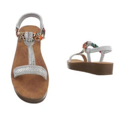 Riemchensandalen , Flach, Strass -Mode-Sandalen-Shop 29243352 03