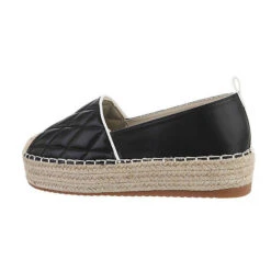 Espadrilles , Flach, Geflochten
