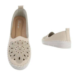 Slipper , Flach, Perforiert 7 Slipper , Flach, Perforiert -Mode-Sandalen-Shop 29248313 03