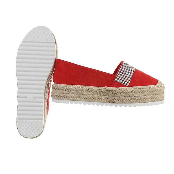 Slipper , Flach, Strass 4 Slipper , Flach, Strass – Bild 2