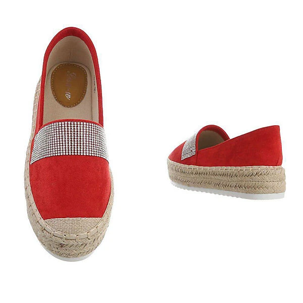 Slipper , Flach, Strass 5 Slipper , Flach, Strass – Bild 3