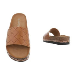 Plateausandaletten , Flach, Offene Ferse -Mode-Sandalen-Shop 29250679 03