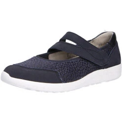 Waldläufer Damen Comfort Slipper Komfort-Slipper - Blau