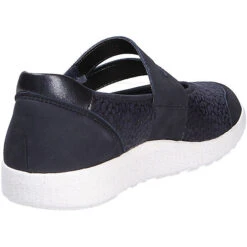 Waldläufer Damen Comfort Slipper Komfort-Slipper - Blau -Mode-Sandalen-Shop 29314992 04