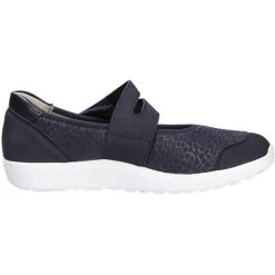 Waldläufer Damen Comfort Slipper Komfort-Slipper - Blau -Mode-Sandalen-Shop 29314992 05