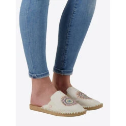 Reef Espadrilles Escape Mule Print Espadrilles - Gelb -Mode-Sandalen-Shop 29642144 08