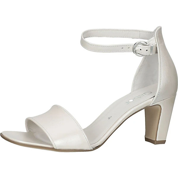 Gabor Sandalen Riemchensandaletten - Weiß 3 Gabor Sandalen Riemchensandaletten - Weiß